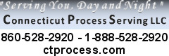 Connecticut Process Serving, LLC. Legal Document Delivery